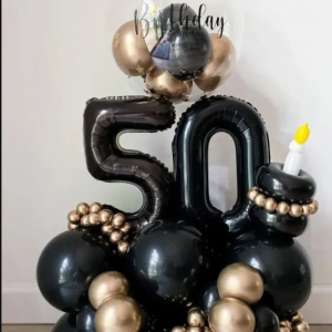Bouquet de globos 50 años