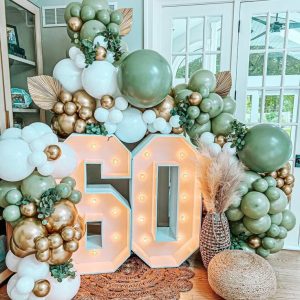 Decoración Números para cumpleaños