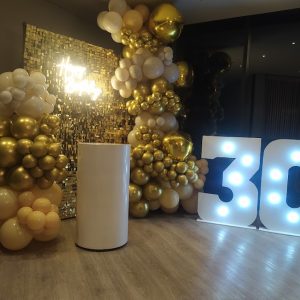 kit de decoración para 30 años