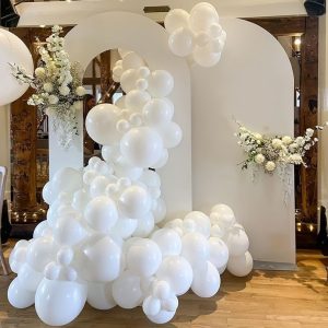 Kit de decoración de matrimonio Blanco