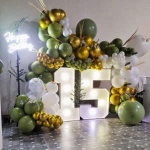 Decoración de cumpleaños 15 años
