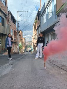 Bengalas de humo para revelación de genero
